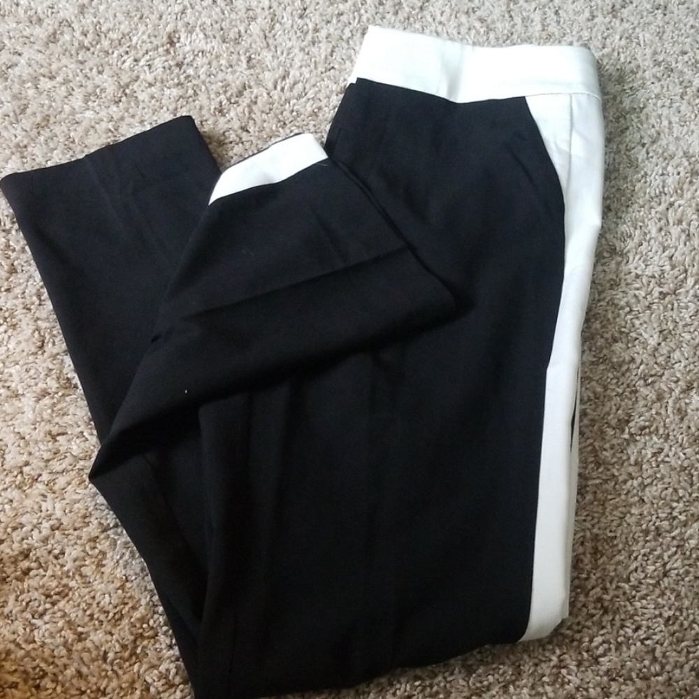 Marc New York dress pants black and white